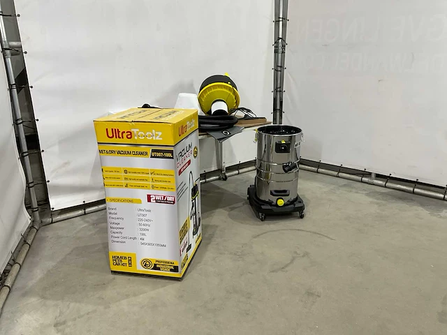 Ultratoolz - ut007-100l - professionele stofzuiger - afbeelding 2 van  9