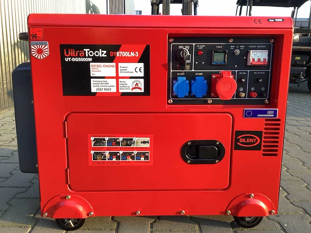 Ultratoolz dy6700 stroomgenerator / aggregaat diesel - afbeelding 12 van  28