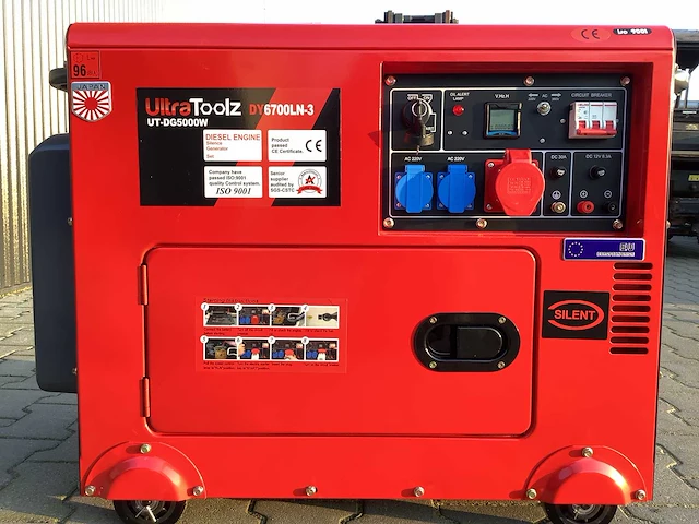 Ultratoolz dy6700 stroomgenerator / aggregaat diesel - afbeelding 28 van  28