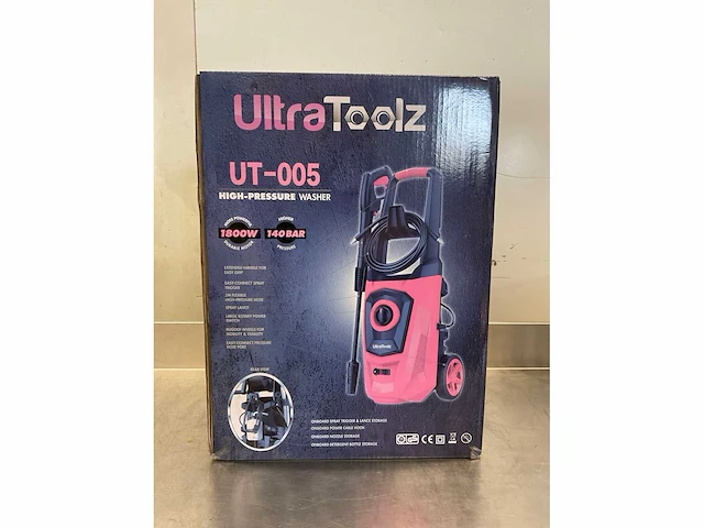 Ultratoolz ut-005 hogedrukreiniger 1800 w - afbeelding 2 van  5