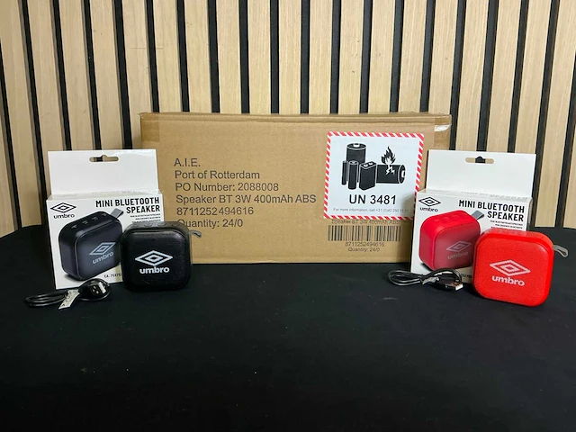 Umbro mini bluetooth speaker (24x) - afbeelding 7 van  9
