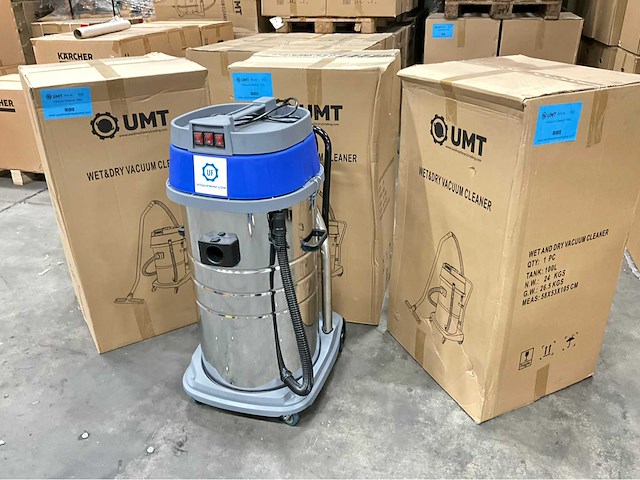 Umt - 2025 - 100l - industriële stofzuiger (4x), 3000w nat/droog - afbeelding 9 van  15