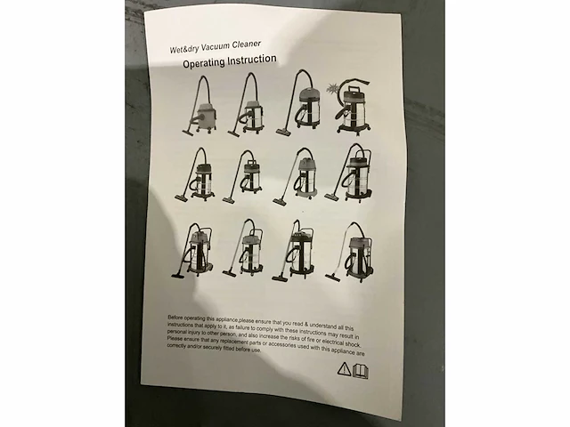 Umt - 2025 - 80 liter - nat / droog industriële stofzuiger - afbeelding 8 van  9