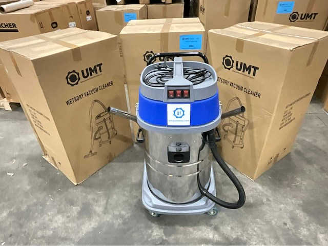 Umt - 2025 - 80l - industriële stofzuiger (4x) 3000w, nat/droog - afbeelding 1 van  20