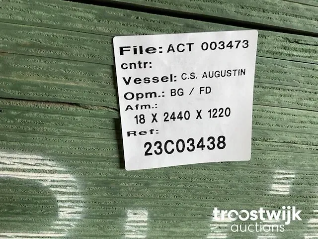 Underlayment 2440x1220x18 mm - afbeelding 5 van  7