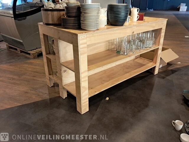 Underlayment houten tafel - afbeelding 1 van  4