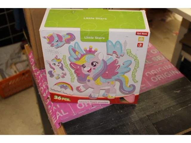 Unicoirn foam puzzle 1x - afbeelding 1 van  3