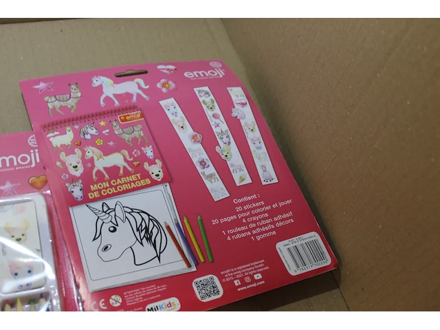Unicorn speelset zie foto 3stuks - afbeelding 4 van  7