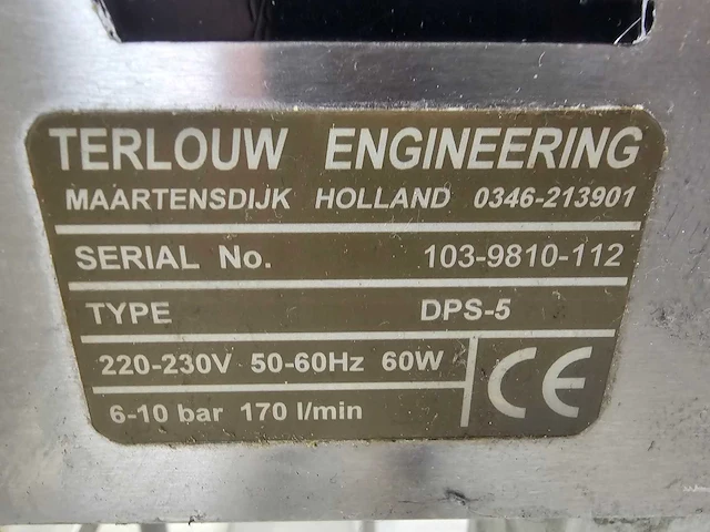 Unidos - dps-5 - oliebollen doseermachine - afbeelding 6 van  10