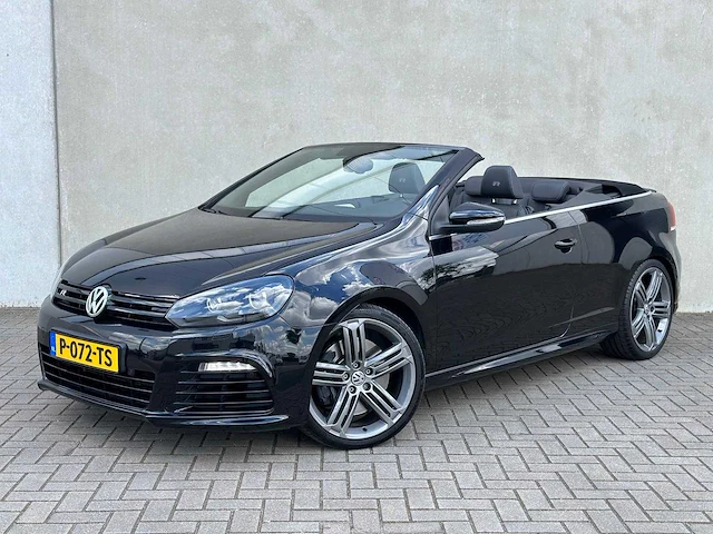 Uniek - volkswagen - golf cabriolet - 2.0 tsi r - 51.000 km - p-072-ts - 2014 - afbeelding 1 van  35