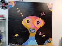 Uniek exclusief xxl origineel kunstwerk van hannes d'haese - afbeelding 6 van  13