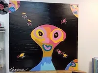 Uniek exclusief xxl origineel kunstwerk van hannes d'haese - afbeelding 11 van  13