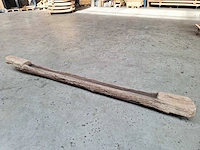 Unieke oude houten trog 320 cm - afbeelding 1 van  3