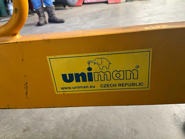 Uniman - 2019 - chp 1500 - kantelbare spoelhaak - afbeelding 10 van  15