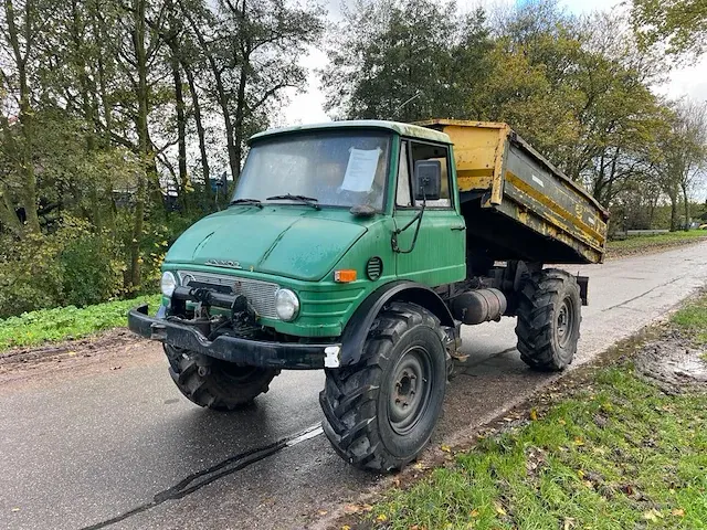 Unimog 416 vierwielaangedreven landbouwtractor - afbeelding 1 van  16