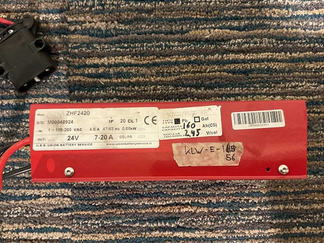 Union zenith - 24v 20a - acculaders - afbeelding 2 van  2