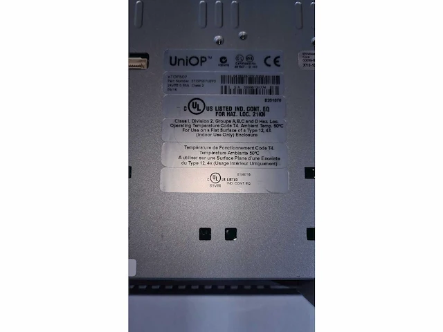 Uniop - etop507 - 7" widescreen tft wvga hmi panel pc with touchscreen - afbeelding 3 van  4