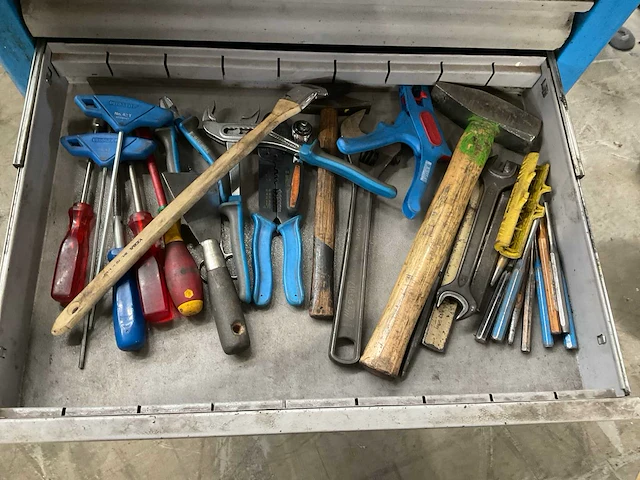 Unior gereedschapswagen - afbeelding 6 van  8