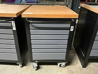 Unior vog24 gereedschaptrolley met inhoud