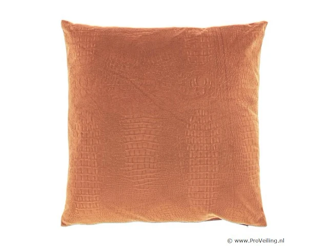 Unique living kussen gigi terracotta 45x45 cm - afbeelding 1 van  1