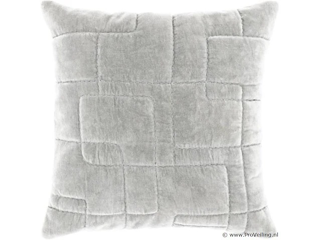 Unique living kussen nika grijs 45 x 45 cm - afbeelding 1 van  1