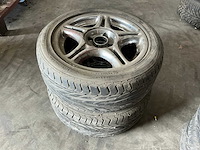 Uniroyal autoband met jw velg (2x) - afbeelding 1 van  7