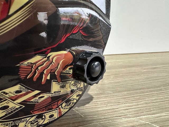 Unison - dobbelstenen skull - lashelm / laskap automatisch dimmend - 2024 - afbeelding 4 van  16