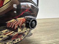 Unison - dobbelstenen skull - lashelm / laskap automatisch dimmend - 2024 - afbeelding 4 van  16