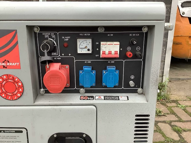 Universal kraft uk-9500kw stroomgenerator - afbeelding 6 van  6