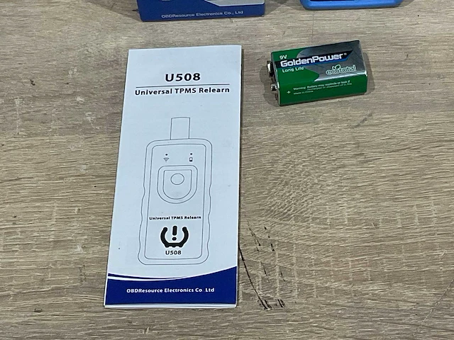Universal tpms relearn u508 garage gereedschap - afbeelding 5 van  5