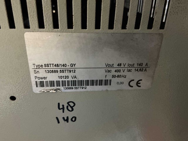 Universeel - 48v 140a - acculaders - afbeelding 2 van  3