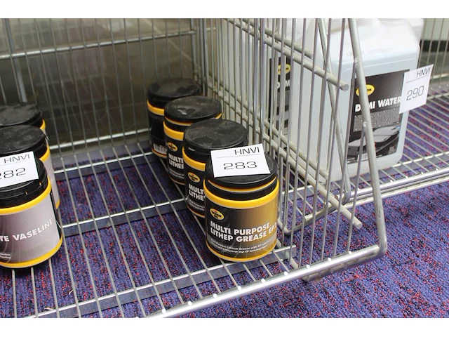 Universeel lithiumvet kroon oil met ep-toevoeging 4 potten. excl. draadmand - afbeelding 1 van  2