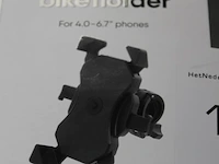 Universele fietstelefoonhouder promiz - afbeelding 2 van  2