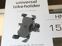 Universele fietstelefoonhouder promiz - afbeelding 2 van  2