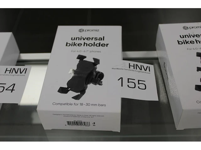 Universele fietstelefoonhouder promiz - afbeelding 1 van  2