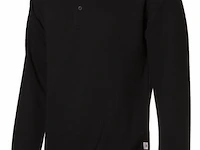 Uniwear polo sweater zwart maat xxl - afbeelding 1 van  3