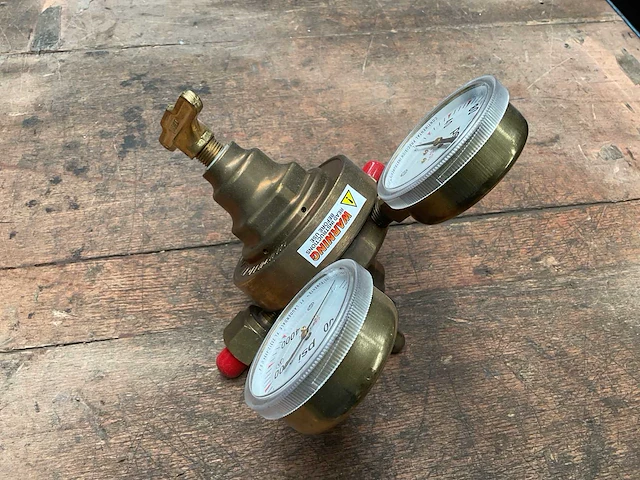 Uniweld gas regulator - afbeelding 2 van  6