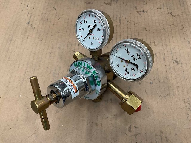 Uniweld regulator - afbeelding 2 van  5