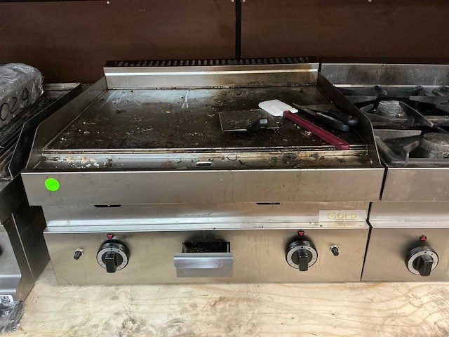 Unninox bakplaat en gasfornuis - afbeelding 4 van  10