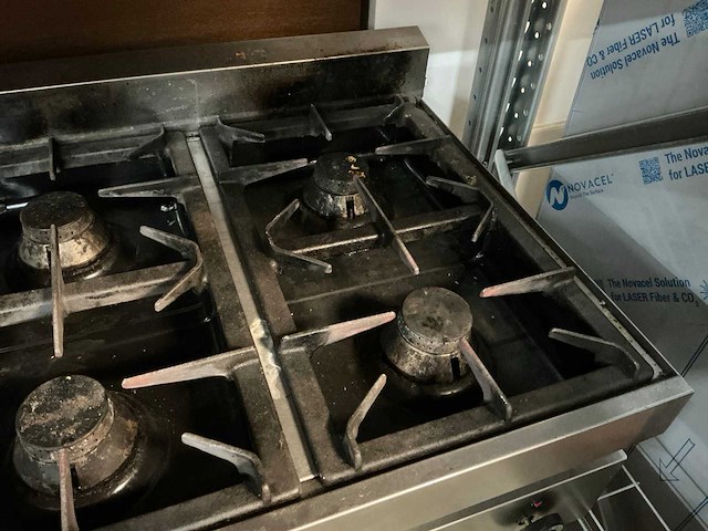 Unninox bakplaat en gasfornuis - afbeelding 7 van  10