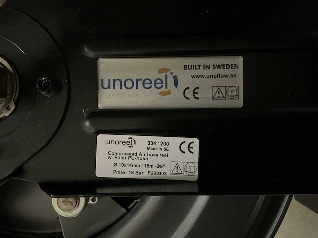 Unoreel luchtslanghaspel - afbeelding 3 van  4
