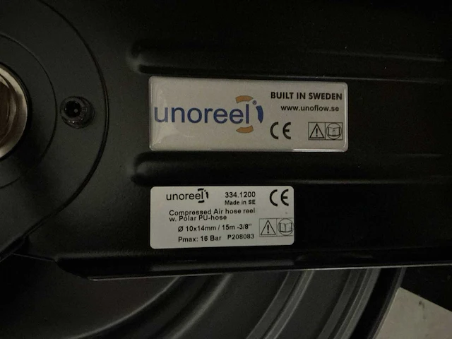 Unoreel luchtslanghaspel - afbeelding 3 van  4
