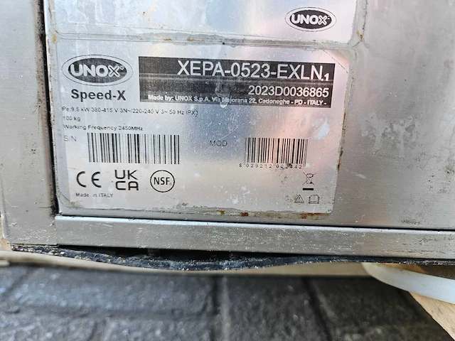 Unox - speed-x - highspeed oven - afbeelding 5 van  5
