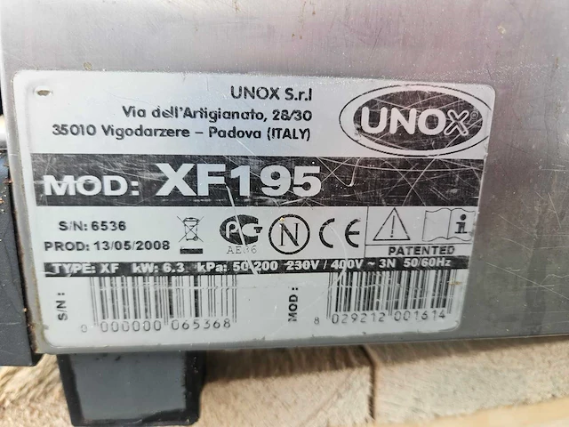 Unox - xf195 - heteluchtoven - afbeelding 5 van  5