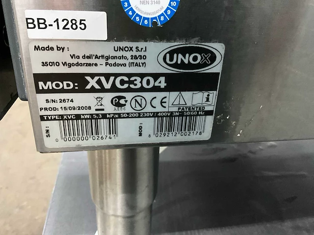 Unox - xvc304 - combisteamer - afbeelding 5 van  5