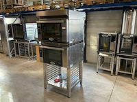 Unox dubbele oven met afzuiging op onderstel - afbeelding 1 van  12