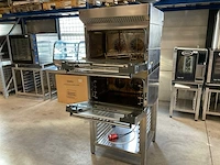 Unox dubbele oven met afzuiging op onderstel - afbeelding 6 van  12