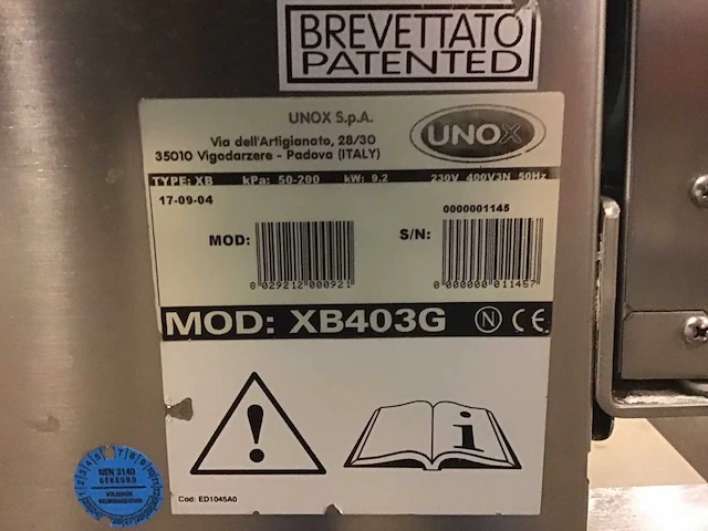 Unox xb combisteamer - afbeelding 4 van  5