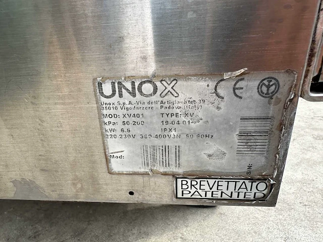 Unox xv401 oven - afbeelding 3 van  3