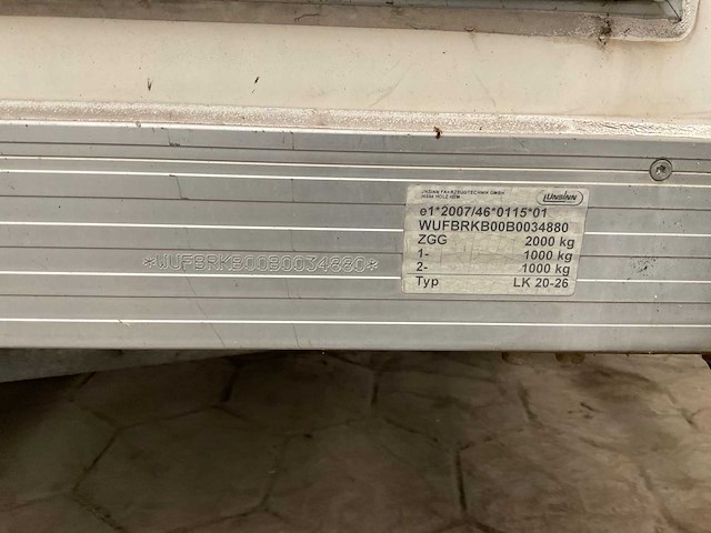 Unsinn lk 20-26 aanhangwagen - afbeelding 12 van  14